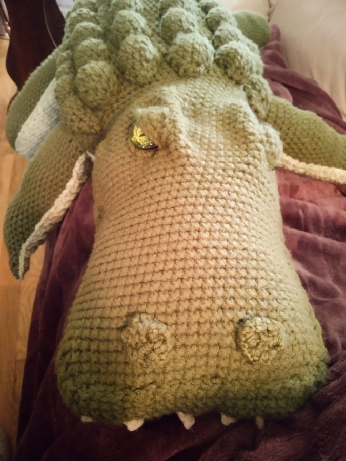 Alligator Body Pillow