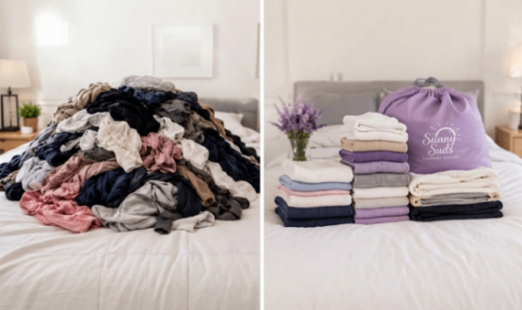 Wash & Fold Laundry Service with Free Pickup & Delivery