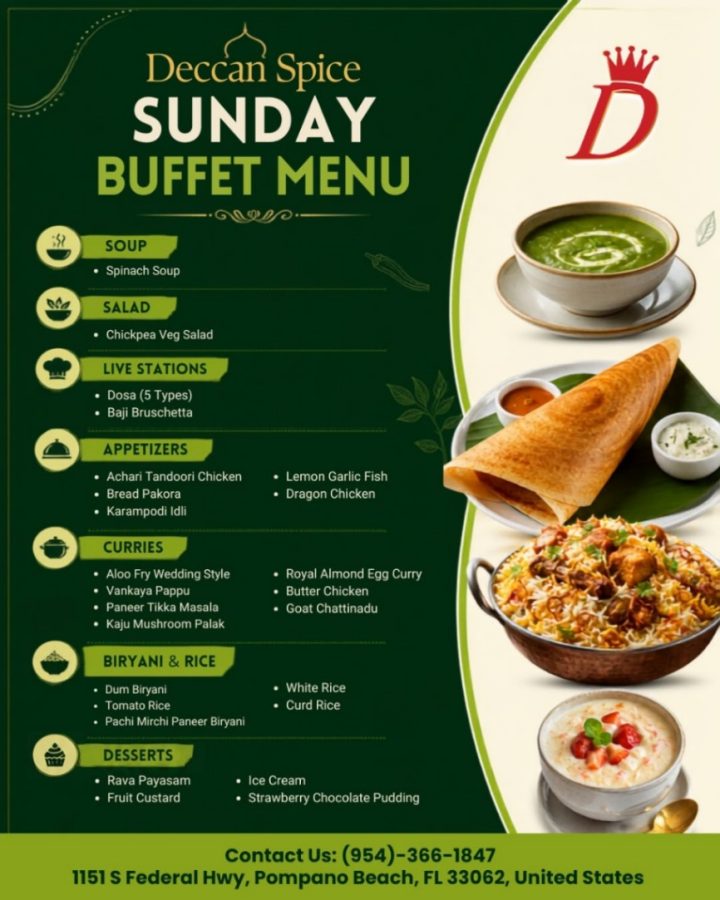 Sunday Buffet at Deccan Spice