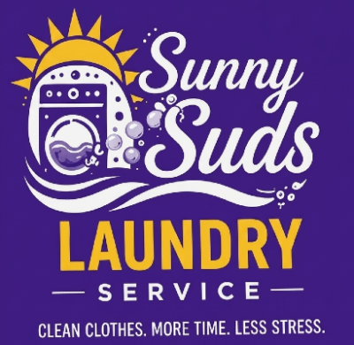 Sunny Suds Laundry Service Logo